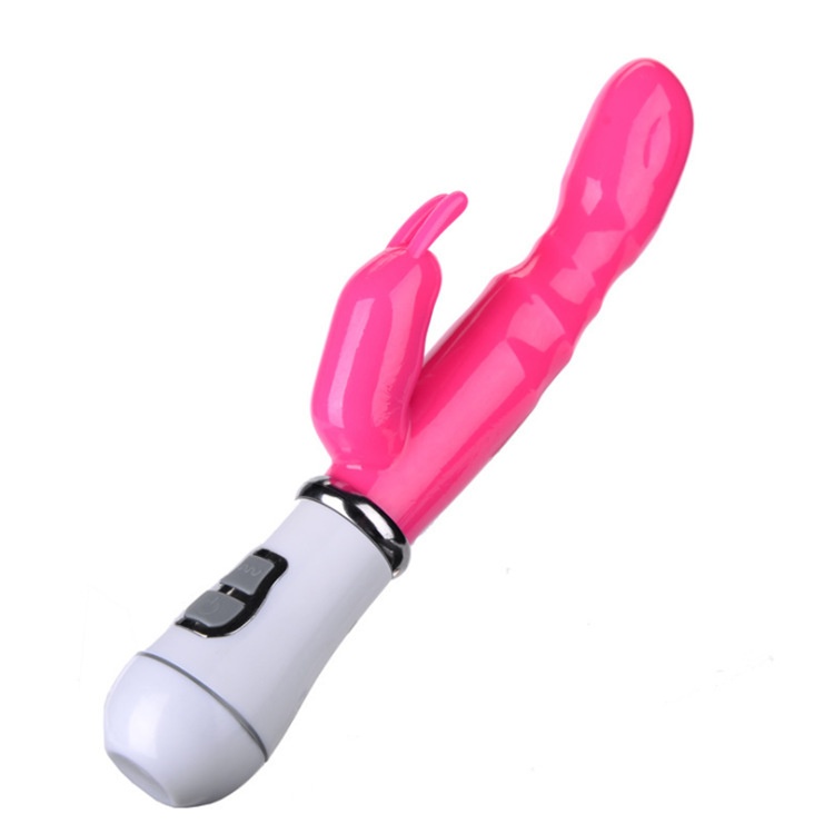 Eros Lab Dual Vibration G-Spot Vibrator Rabbit AV Massager Female Masturbator Vibrating Dildo Adult Sex Toys Wholesale_voghion.com