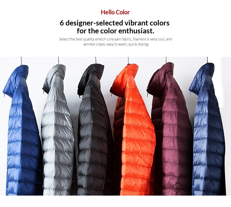 Lichtgewicht jongensjas 2025 Winter Nieuwe Heren Warme Donsjas_voghion.com