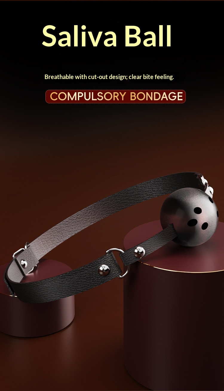 Eros Lab Six-Piece Adult Sex Toys SM Props Couples Flirting Auxiliary Set Binding Handcuffs Mouth Ball_voghion.com