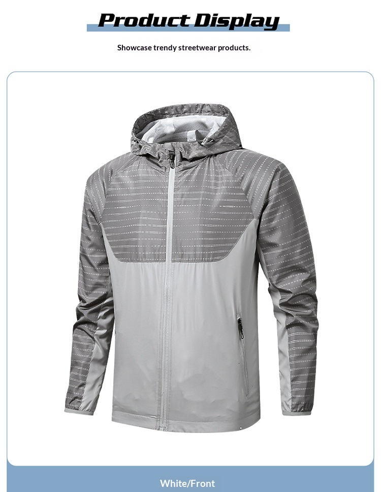 Giacca a vento sportiva da donna, traspirante, impermeabile, da uomo, nuova primavera e autunno, casual, all'aperto, Ba Feng Wolf, corsa ampia_voghion.com