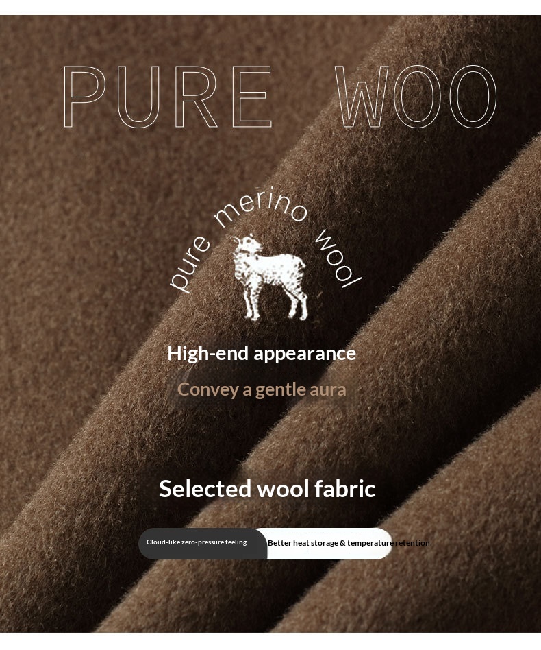 boy Boy 100% Autumn Winter Wool Men's Suit Collar Double Breasted Jacket Trench Woolen Mid-Length Coat_voghion.com