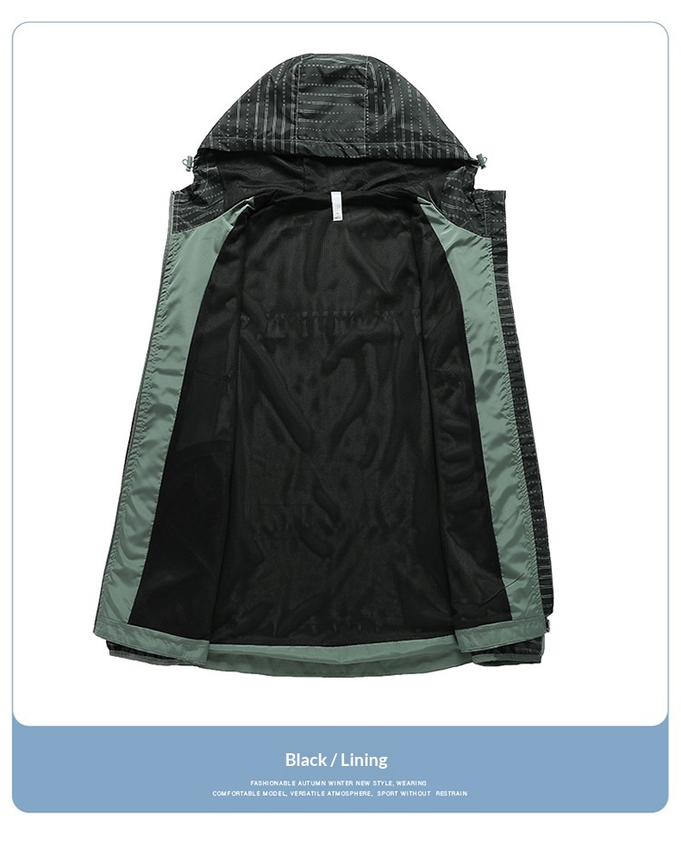 Giacca a vento sportiva da donna, traspirante, impermeabile, da uomo, nuova primavera e autunno, casual, all'aperto, Ba Feng Wolf, corsa ampia_voghion.com