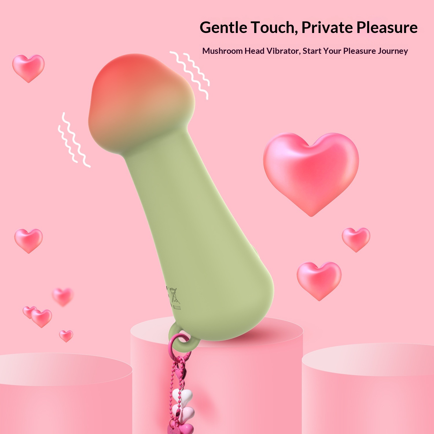 Eros Lab inseribile a forma di fungo piccolo vibratore AV dispositivo femminile giocattolo per adulti stimolazione sessuale uso_voghion.com