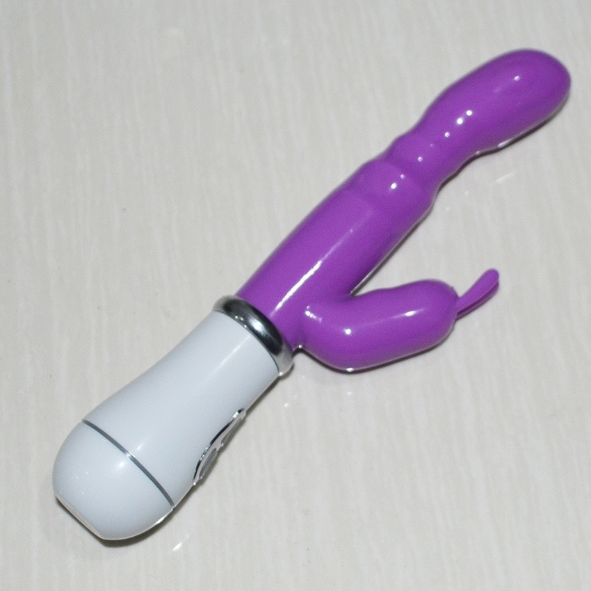 Eros Lab Dual Vibration G-Spot Vibrator Rabbit AV Massager Female Masturbator Vibrating Dildo Adult Sex Toys Wholesale_voghion.com