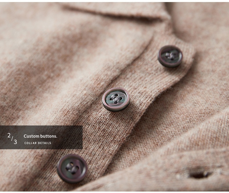 jongen Jongen Herfst Winter Nieuwe Stijl Eerste Lijn Ready-to-Wear Polo Heren Business Casual Wollen Gebreid Overhemd Kraag Trui Fabriek_voghion.com