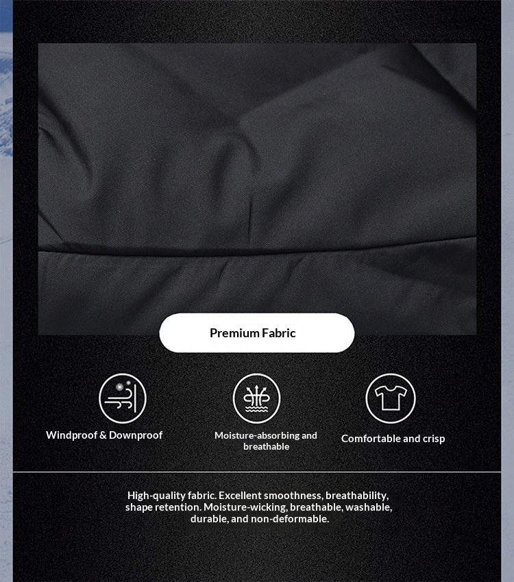 boy Detachable Scarf Suit Collar Down Jacket Men's Warm Winter Slim Fit Casual Simple Solid Color Youth Korean Version_voghion.com