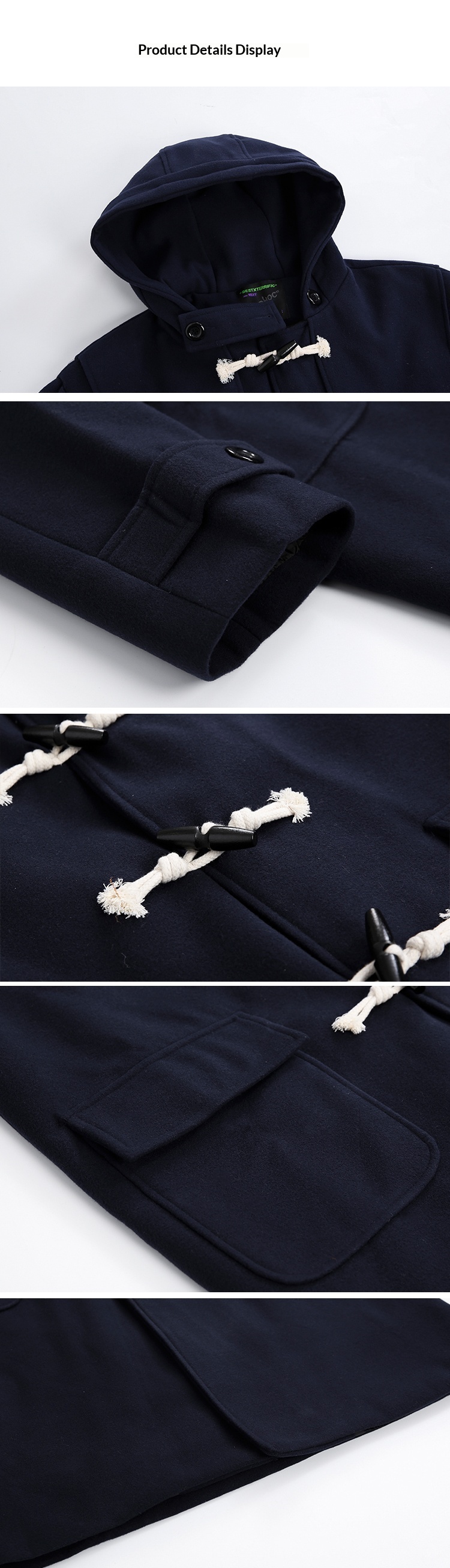 boy Boy MYQ Winter Wool For Men Korean Style Trendy Mid-Length Men's Trench Coat Loose Hooded Thickened Woolen Jacket_voghion.com