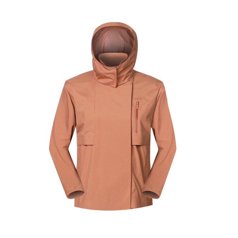 Women's Fashion Internet Celebrity Multifunctional Detachable Hooded Fashion Short Windbreaker For Women Windproof Waterproof Breathable_voghion.com