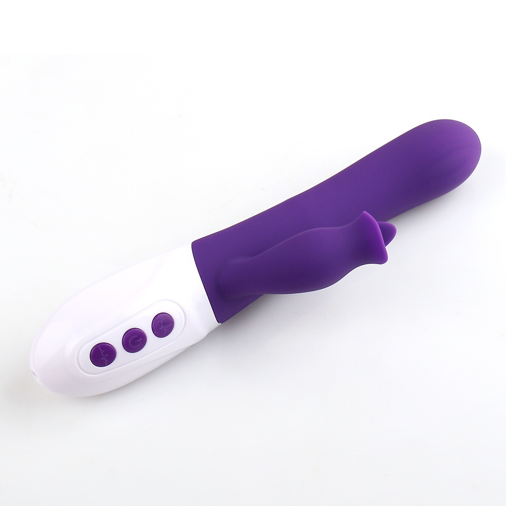Eros Lab Wholesale AV Electric Tongue Licking Insertion Stick Silicone Vibrator Adult Masturbator Female Sex Toys_voghion.com