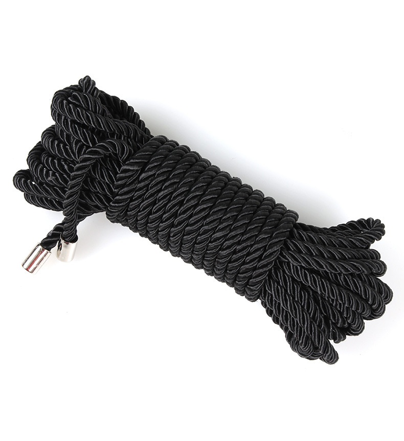 Eros Lab Metal Head Silk Binding Fun Props SM Rope Supplies Adult Emotional Sex Aid Tools Female Training_voghion.com