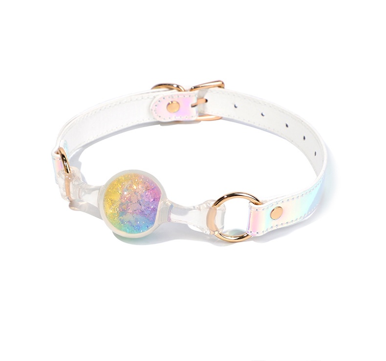 Eros Lab Platinum Silicone Aurora Ball SM Props Training Mouth Plug Tools Binding And Torture Female Sex Toys_voghion.com