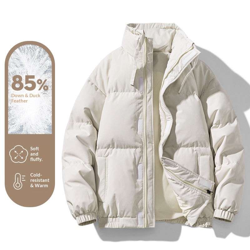 boy 2025 New Down Trendy Brand Puffer Winter Coat Internet Celebrity Style Thickened Men's Jacket_voghion.com