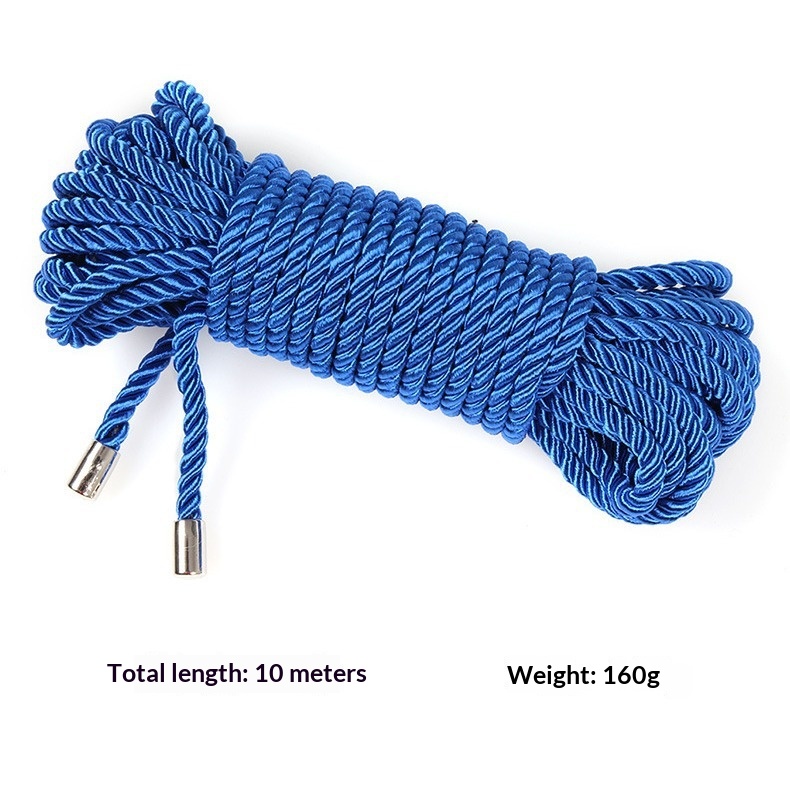 Eros Lab Metal Head Silk Binding Fun Props SM Rope Supplies Adult Emotional Sex Aid Tools Female Training_voghion.com