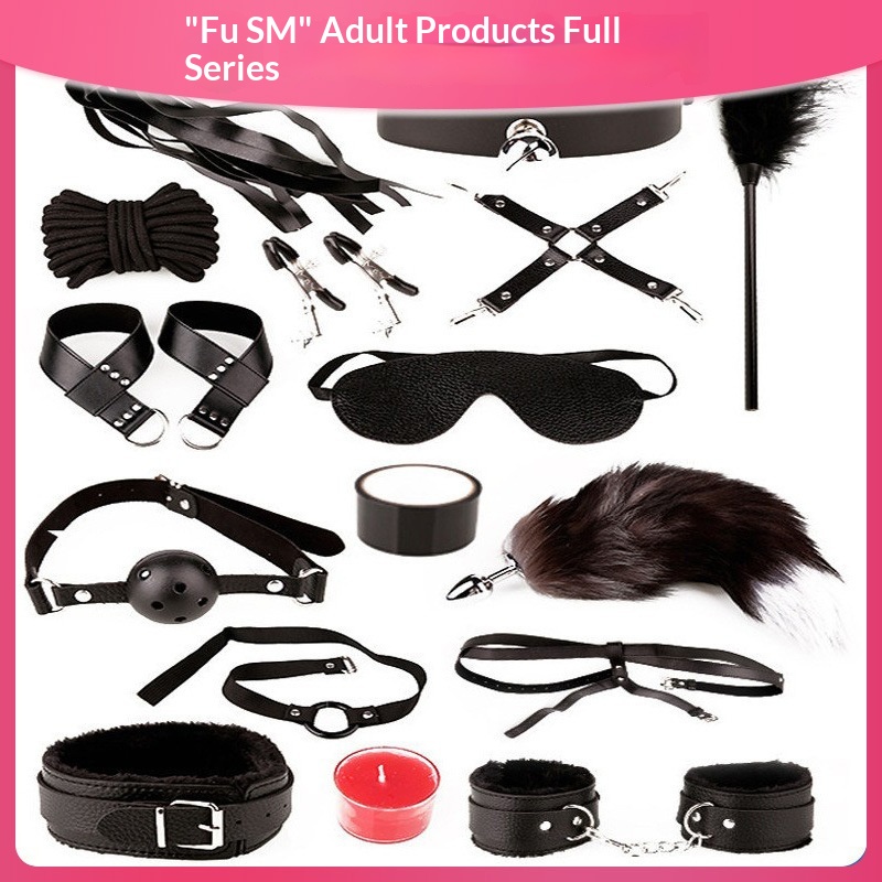 Serie de sexo Eros Lab SM: Esposas de bondage misteriosas para coqueteo entre hombres y mujeres, esposas para pies, juguetes, productos para adultos_voghion.com