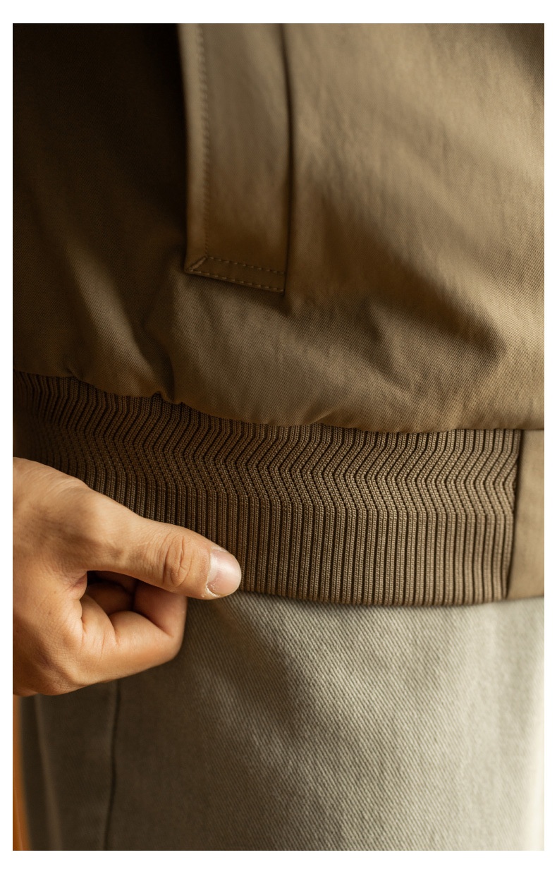 Amerikaanse stijl turn-down kraag werkkleding donsjack heren 2025 lente nieuwe warme korte losse jas vest voor heren_voghion.com