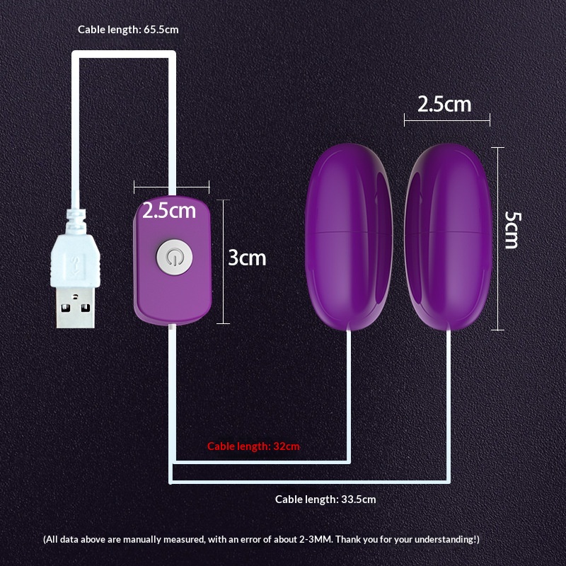 Eros Lab Sexy Adult Products Wearable Remote Control Strong Vibration Double Mini Female Masturbator Vibrator Sex Toy_voghion.com