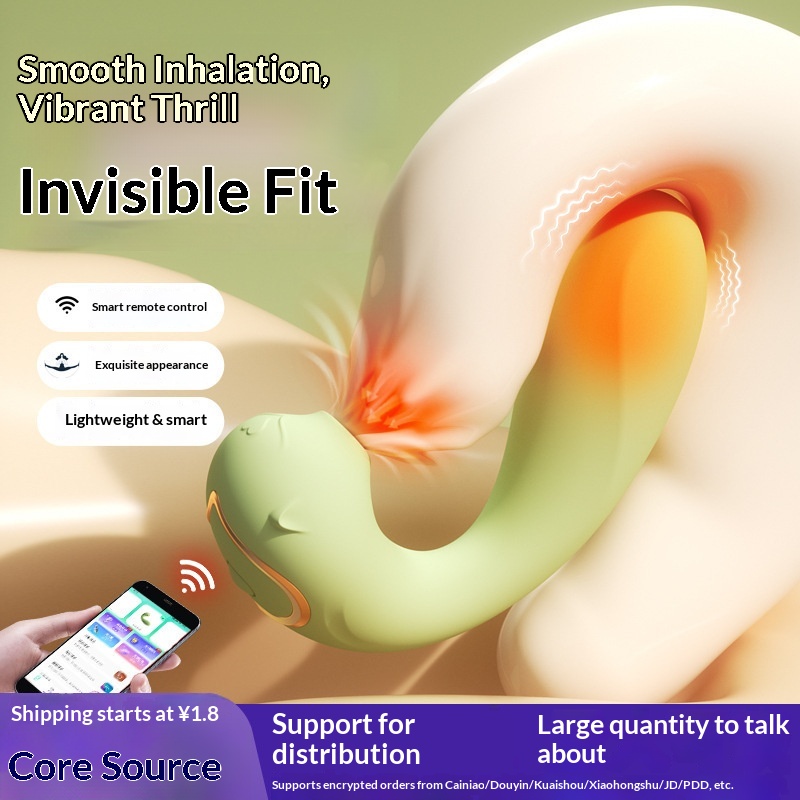 Eros Lab Little Elf Vibrateur portable à succion chauffant vibrant avec application de contrôle à distance pour la masturbation féminine - Fabricant de sextoys_voghion.com