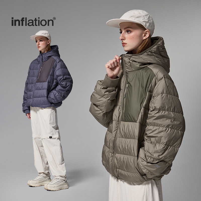 boy Jie Zhan Men's Clothing|Water-Resistant Lightweight Hooded 90 Jacket 25 Winter New Packable Down Coat For Men_voghion.com