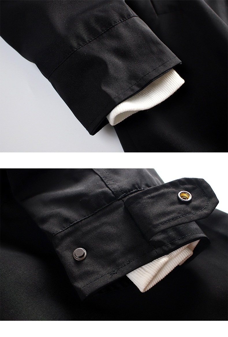 Women's Clothing Women's Men's Mid-Length Hooded Workwear Jacket 2024 Spring And Autumn Korean Style Loose Casual Coat_voghion.com