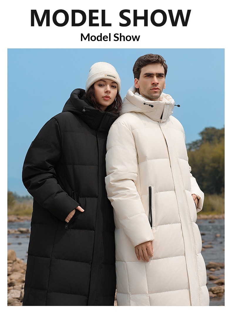 boy Down Jacket 2024 Winter New Couple Long Detachable Hood Thickened Warm High-end Casual Men's Coat Trendy_voghion.com