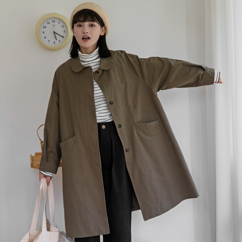 Women's Clothing Women's Clothing Women's Clothing Women's Clothing Huangzheng Petite Trench Coat For Women, Mid-Length,_voghion.com