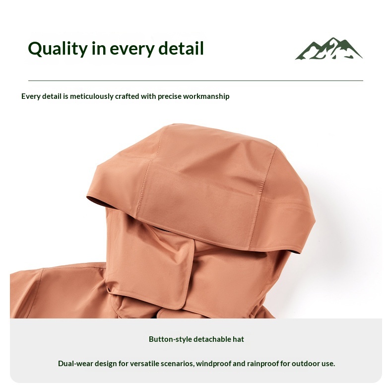 Women's Autumn Winter New Hooded Turn-down Collar Long Trench Coat Waist Slimming Windproof Waterproof Breathable Outdoor Casual_voghion.com