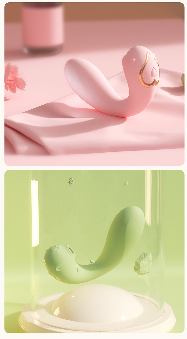 Eros Lab Little Elf Vibrateur portable à succion chauffant vibrant avec application de contrôle à distance pour la masturbation féminine - Fabricant de sextoys_voghion.com