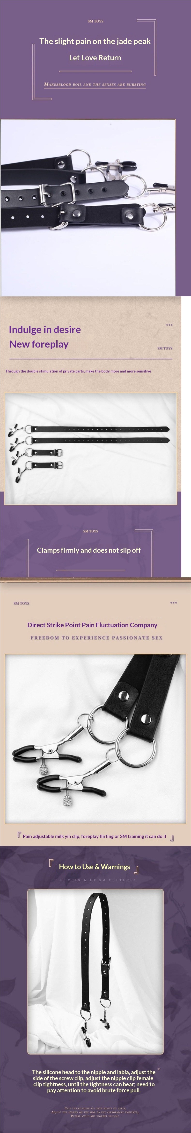 Eros Lab Klitoris-Trainingsgerät für verschiedene Punkte, Schamlippen-Nippelklemme, Produkte für erwachsene Frauen, Spielzeug_voghion.com