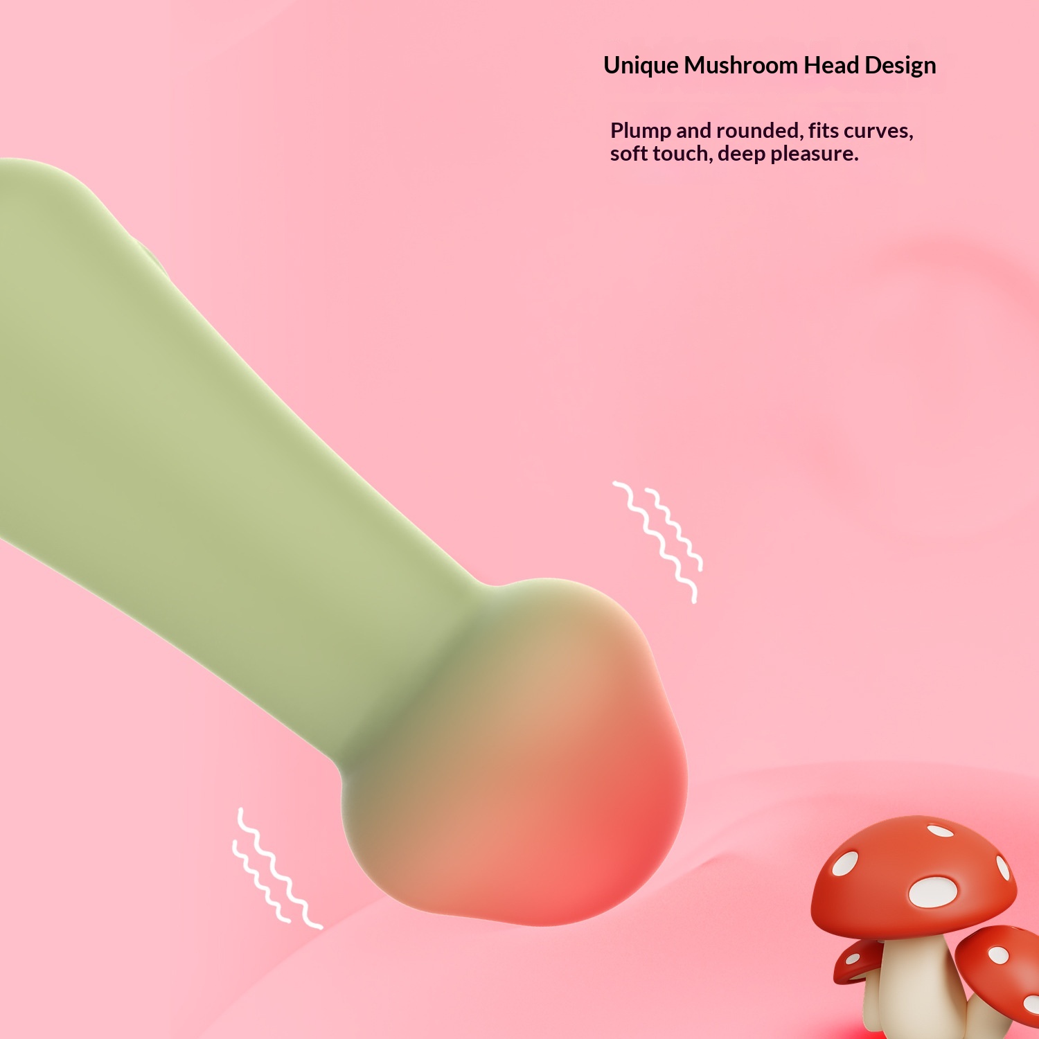 Eros Lab inseribile a forma di fungo piccolo vibratore AV dispositivo femminile giocattolo per adulti stimolazione sessuale uso_voghion.com