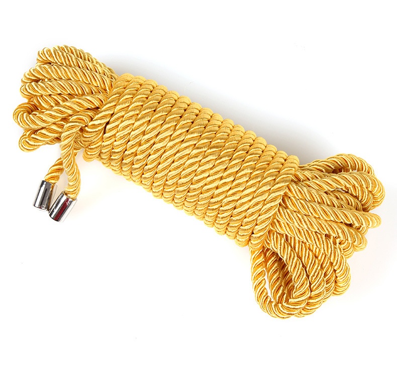 Eros Lab Metal Head Silk Binding Fun Props SM Rope Supplies Adult Emotional Sex Aid Tools Female Training_voghion.com