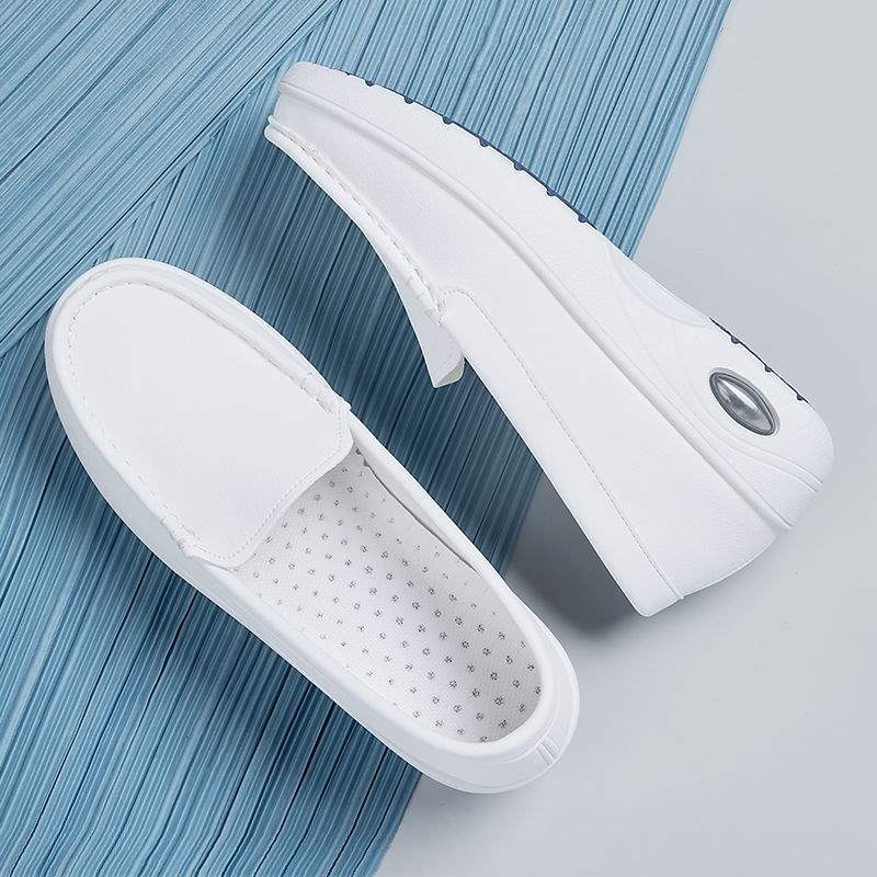 ShoeGlobe präsentiert neue Modelle für Krankenschwestern im medizinischen Bereich: Atmungsaktive, rutschfeste und gepolsterte Arbeitsschuhe mit dicker Sohle für bequeme Freizeit._voghion.com