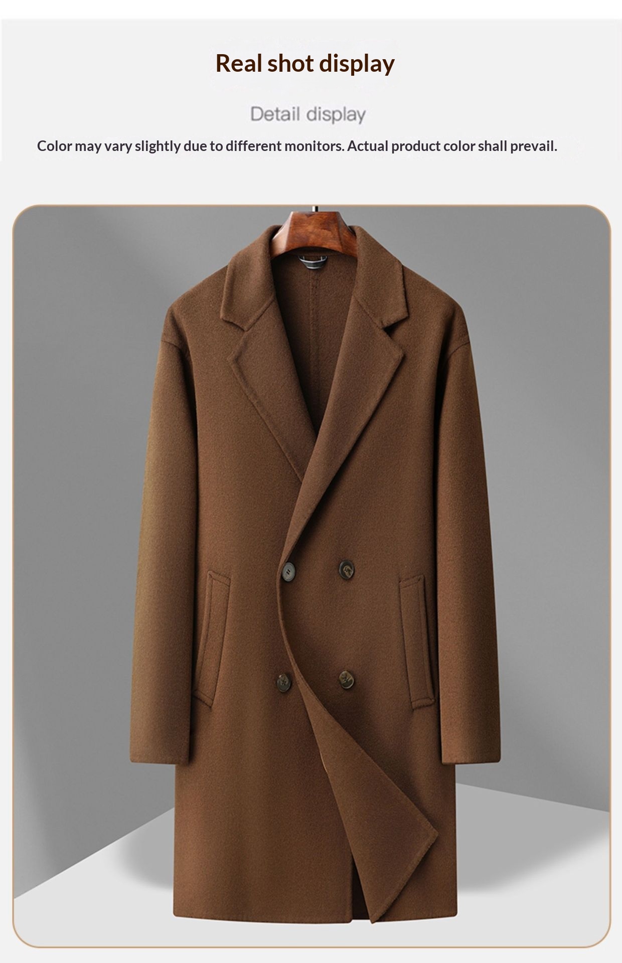 boy Boy 2025 Winter New Men's Long Double-Breasted Plus Size Business Casual Light Reversible Wool Coat_voghion.com