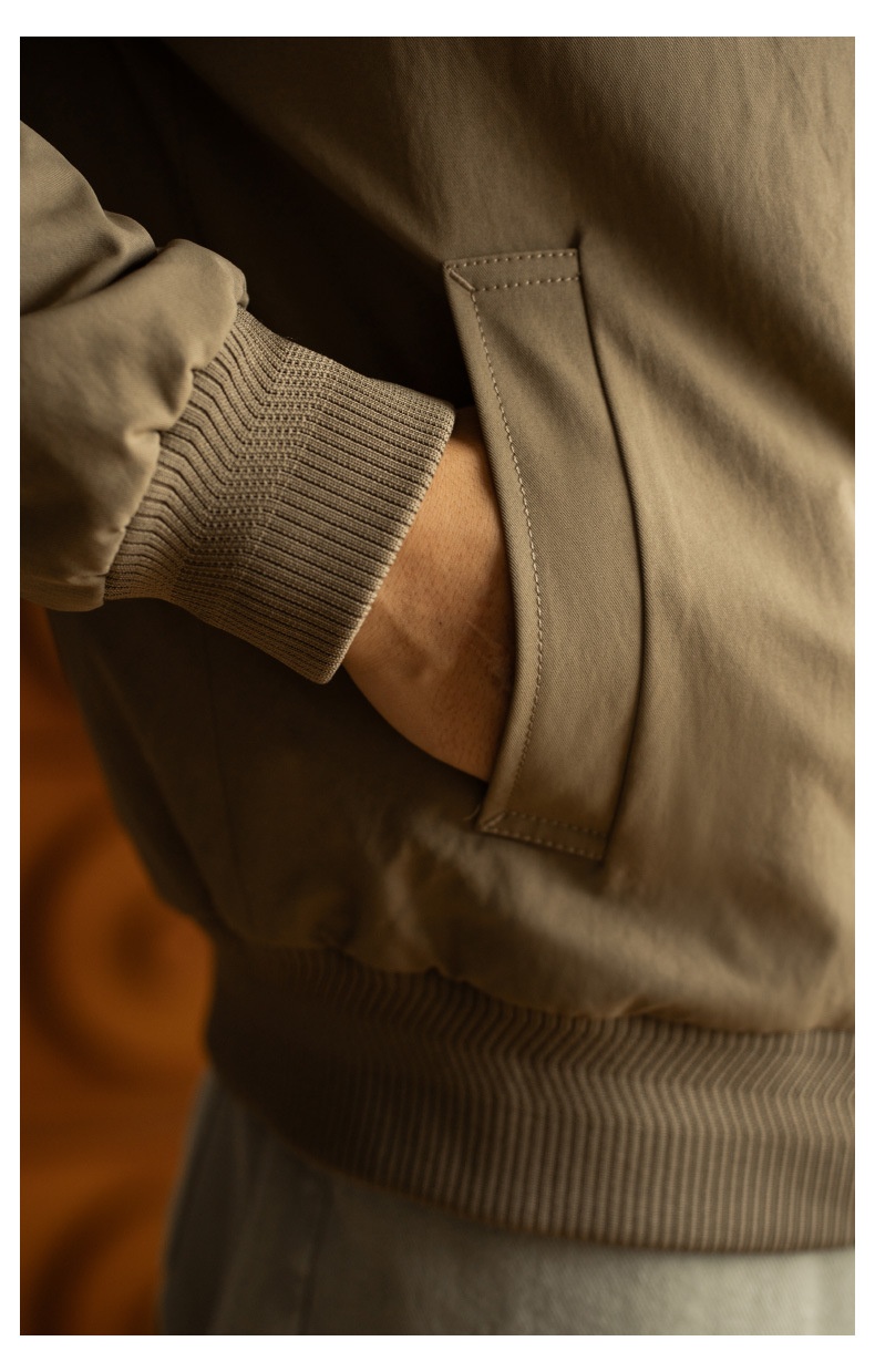 Amerikaanse stijl turn-down kraag werkkleding donsjack heren 2025 lente nieuwe warme korte losse jas vest voor heren_voghion.com