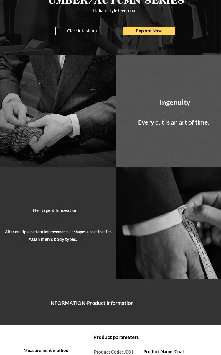 boy Boy 2025 New Autumn Winter Casual Slim Trench Coat Mid-Length Woolen Men's Clothing_voghion.com