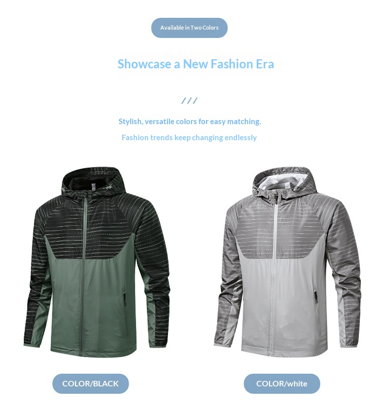 Giacca a vento sportiva da donna, traspirante, impermeabile, da uomo, nuova primavera e autunno, casual, all'aperto, Ba Feng Wolf, corsa ampia_voghion.com