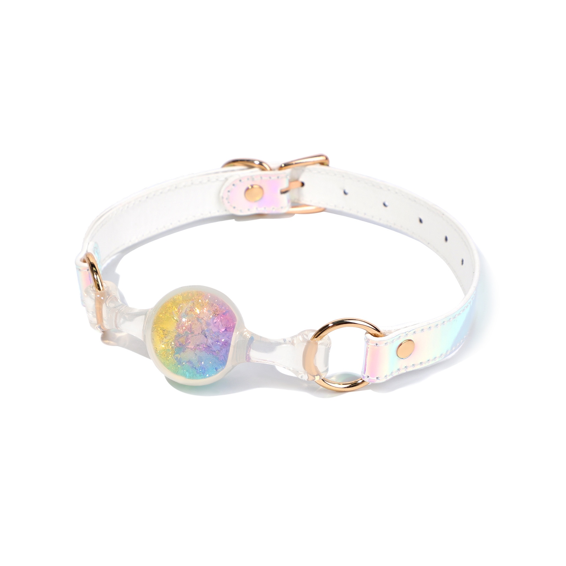 Eros Lab Platinum Silicone Aurora Ball SM Props Training Mouth Plug Tools Binding And Torture Female Sex Toys_voghion.com