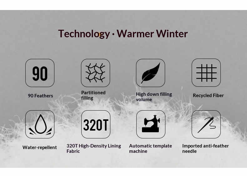 boy 2025 Winter New Casual Color Stand Collar White Duck Warm Down Middle-aged Men's Jacket_voghion.com