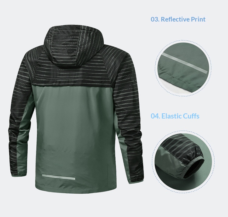 Giacca a vento sportiva da donna, traspirante, impermeabile, da uomo, nuova primavera e autunno, casual, all'aperto, Ba Feng Wolf, corsa ampia_voghion.com