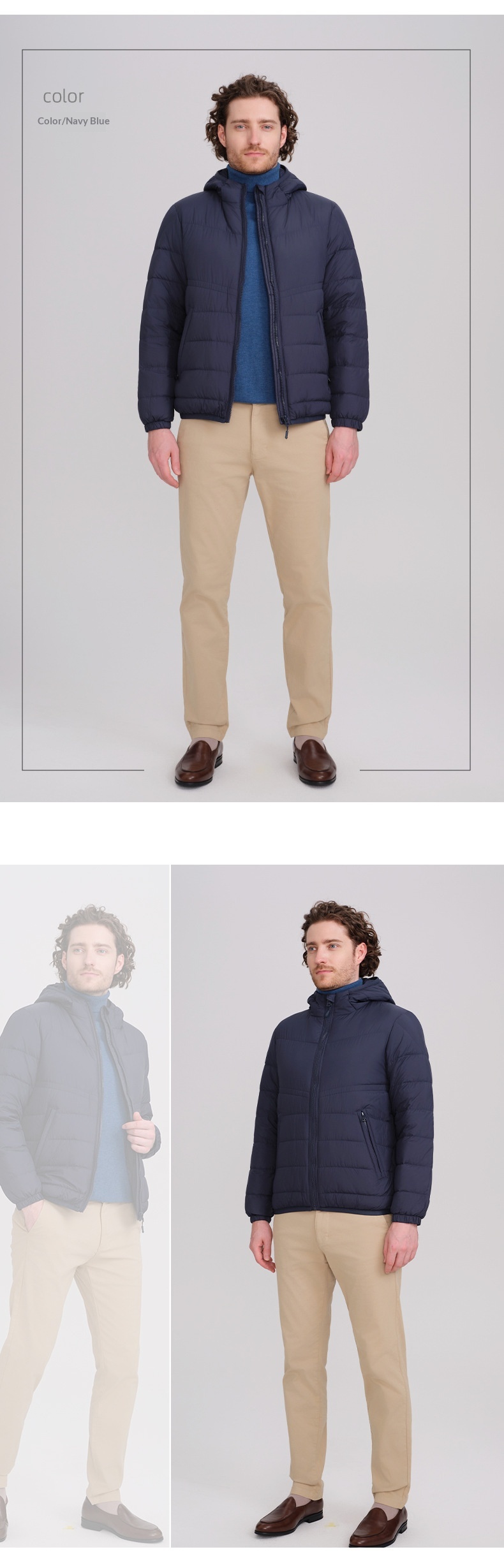 boy 2025 Autumn Winter Hooded Down Jacket Coat Plus Size Men's Clothing Manufacturer Wholesale Lightweight_voghion.com