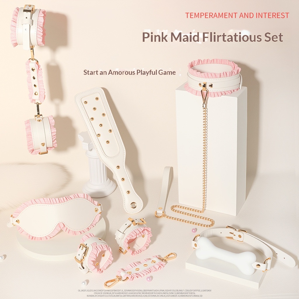 Eros Lab Lace Six-Piece Set For Women SM Erotic Props Bondage Supplies Adult Bed Aid Tools Training Wholesale_voghion.com