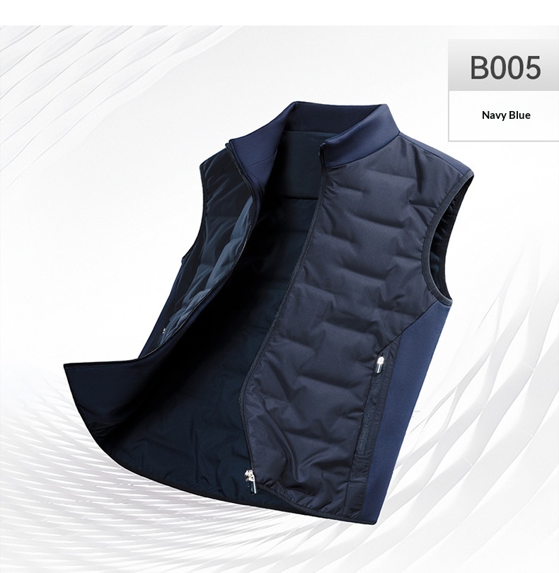 Giubbotto invernale leggero e caldo da uomo, con cappuccio e gilet sportivo da esterno_voghion.com