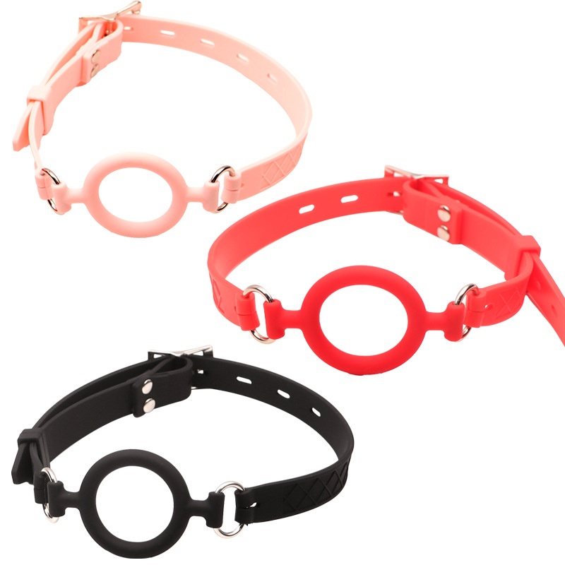 Eros Lab SM Gag Bondage Toy Ring Silikonowa Kulka do Ust Produkty Seksualne Dla Dorosłych Para Namiętność Zabawa Rekwizyty Hurtownie_voghion.com
