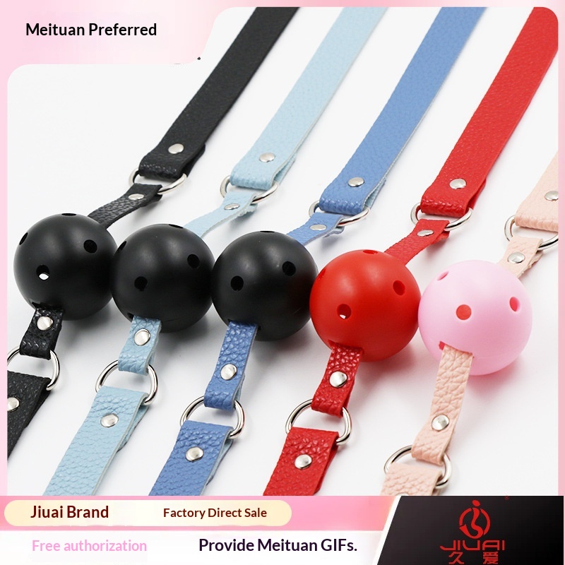 Eros Lab All'ingrosso Coppia Adulto Erotico Alternativo Bondage Letto Sesso SM Palla Silicone Bocca Gag Puntelli Maschio Femmina Giocattoli_voghion.com