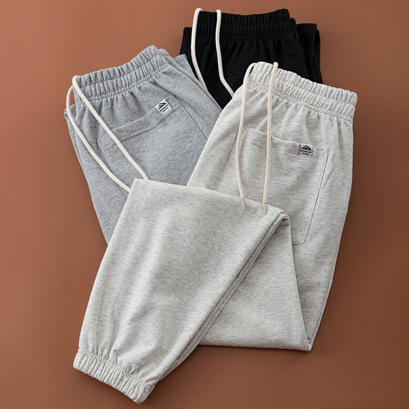 Sportliche Jogginghose für Jungen, gerade geschnitten, Großhandel, trendige, lässige, vielseitige Unisex-Langhose_voghion.com