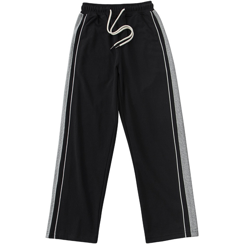 Sportliche Jogginghose für Jungen, gerade geschnitten, Großhandel, trendige, lässige, vielseitige Unisex-Langhose_voghion.com