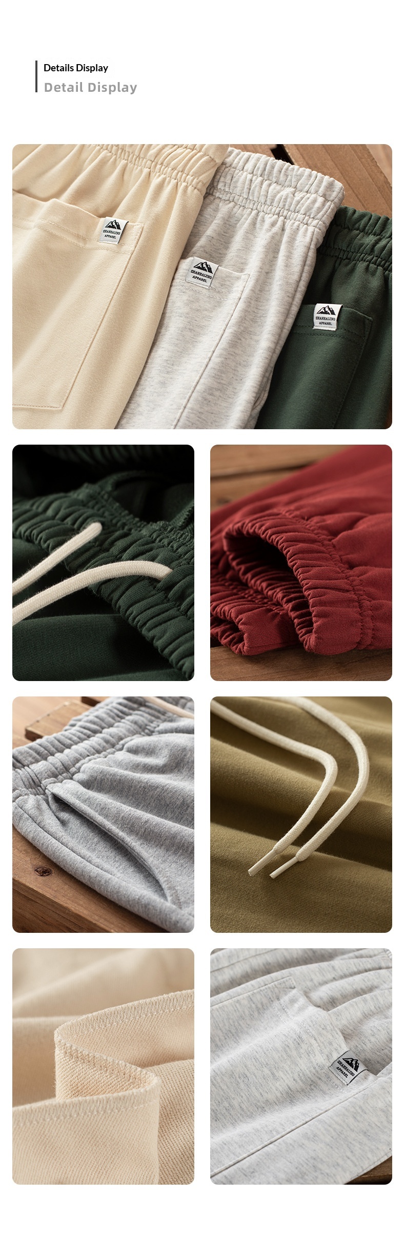 Sportliche Jogginghose für Jungen, gerade geschnitten, Großhandel, trendige, lässige, vielseitige Unisex-Langhose_voghion.com