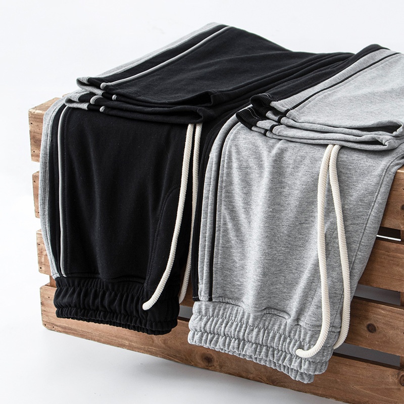 Sportliche Jogginghose für Jungen, gerade geschnitten, Großhandel, trendige, lässige, vielseitige Unisex-Langhose_voghion.com