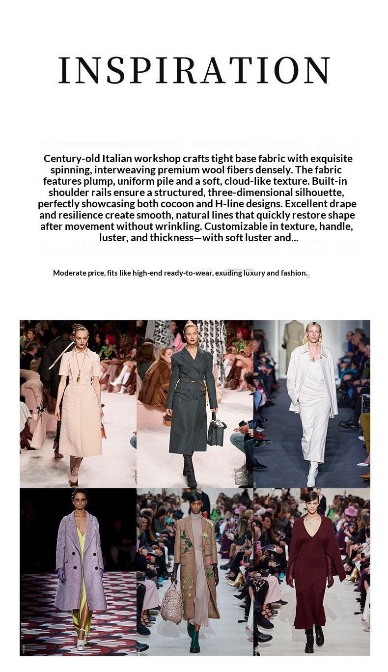 Women's Clothing Classic European Version Bathrobe Max Women M Brand Double-Sided Cashmere Wool Coat_voghion.com