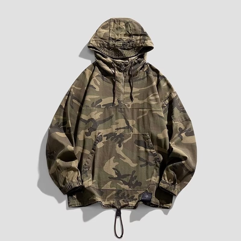 Women's Clothing Women's Clothing Women's Clothing Women's Men's Trench Coat Camouflage Windbreaker Autumn Winter Workwe_voghion.com