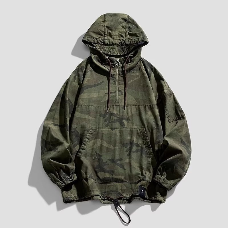Women's Clothing Women's Clothing Women's Clothing Women's Men's Trench Coat Camouflage Windbreaker Autumn Winter Workwe_voghion.com